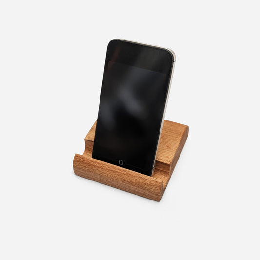 Wooden Phone & Tablet Stand – Premium Minimalist Holder