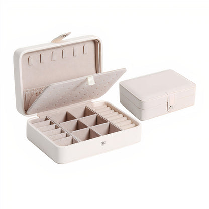 Smart Jewelry Box – Multi-Compartment Organizer for Earrings, Rings & Accessories
