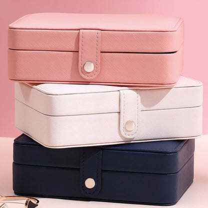 Smart Jewelry Box – Multi-Compartment Organizer for Earrings, Rings & Accessories