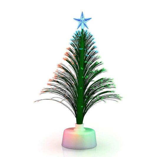 LED Mini Christmas Tree Centerpiece – Color-Changing Holiday Decoration