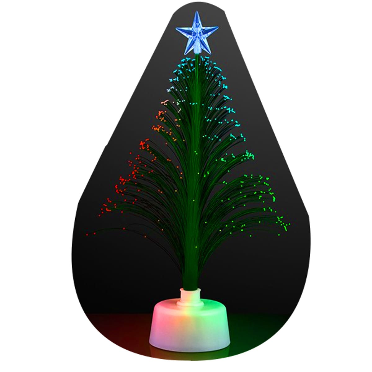 LED Mini Christmas Tree Centerpiece – Color-Changing Holiday Decoration